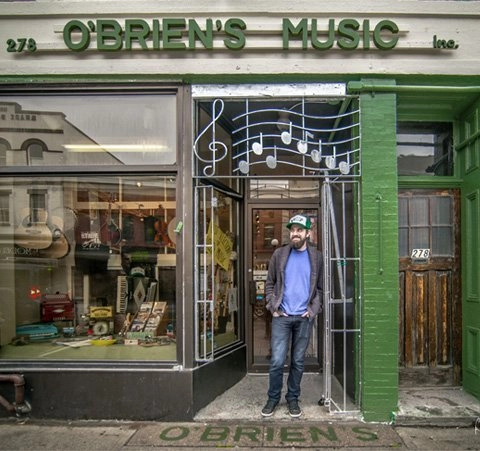 O'Brien's Music Storefront | St John's NL